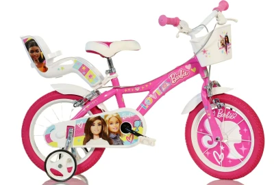 Dino 616G02BA - Barbie 16 dětské kolo + reflexní sada
