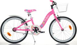 Dino 204R-BAR - Girl Barbie 20 dětské kolo + reflexní sada