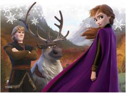 Dino DŘEVO Kubus Frozen 2 (Ledové Království) kostky obrázkové set 12ks
