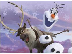 Dino DŘEVO Kubus Frozen 2 (Ledové Království) kostky obrázkové set 12ks