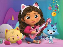 Dino DŘEVO Kubus Gábi set 12ks obrázkové kostky (dřevěná hračka)