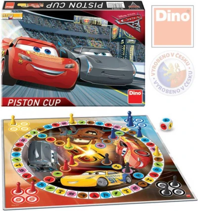 Dino Hra Človeče, nehnevaj sa Cars 3 Piston Cup Race (Auta) (spoločenská hra) Dino Hra Človeče, nehnevaj sa Cars 3 Piston Cup Race (Auta) (spoločenská hra)
