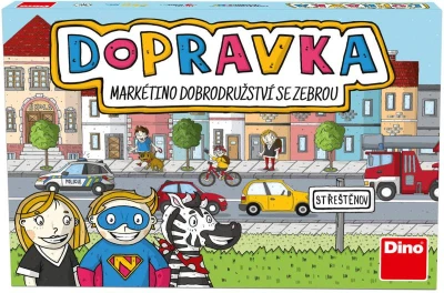Dino Hra Dopravka rodinná desková (společenská hra) Dino Hra Dopravka rodinná desková (společenská hra)