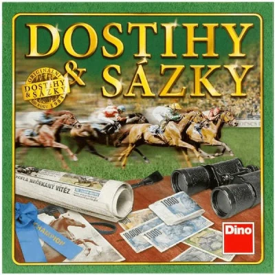 Dino HRA Dostihy a Sázky (společenská hra)