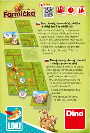 Dino Hra Farmička strategická (společenská hra)