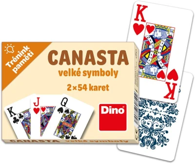 Dino Hra karty Trénink paměti Kanasta (společenská hra) Dino Hra karty Trénink paměti Kanasta (společenská hra)