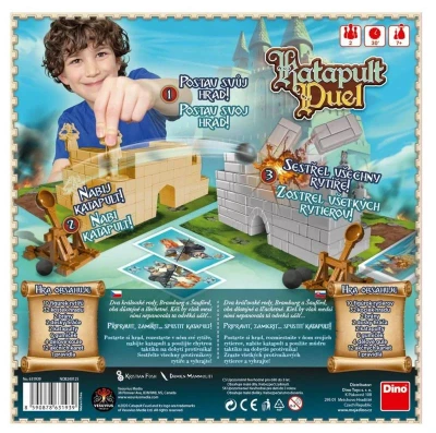 Dino Hra Katapult Duel (společenská hra)