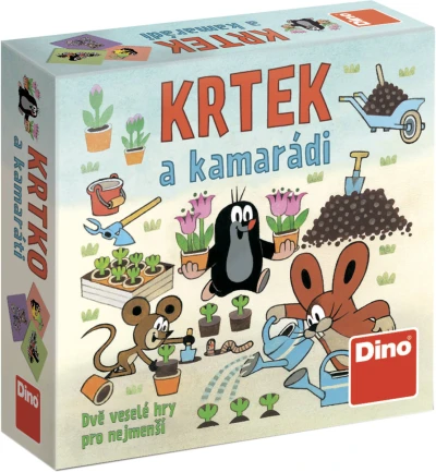 Dino Hra Krtek a kamarádi (Krteček) cestovní 2v1 (společenská hra)