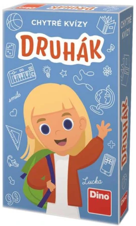 Dino Hra poučná kvízová Chytré kvízy: Druháčik Dino Hra poučná kvízová Chytré kvízy: Druháčik