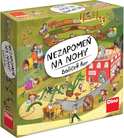 Dino Hra Nezapomeň na nohy (společenská hra) Dino Hra Nezapomeň na nohy (společenská hra)