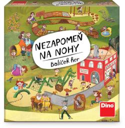 Dino Hra Nezapomeň na nohy (společenská hra)