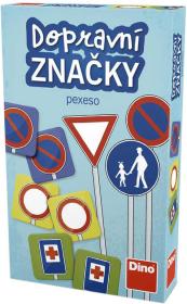 Dino Hra pexeso Dopravní značky 48 kartiček (společenská hra)