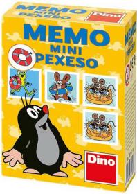 Dino Hra pexeso memo mini Krtek (Krteček) 4 druhy (společenská hra)