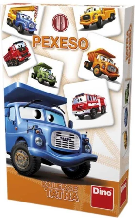 Dino Hra pexeso TATRA auto 48 kartiček (společenská hra) Dino Hra pexeso TATRA auto 48 kartiček (společenská hra)
