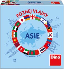 Dino Hra Poznej vlajky Asie karetní (společenská hra) Dino Hra Poznej vlajky Asie karetní (společenská hra)