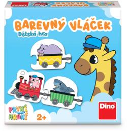 Dino HRA První hraní: Barevný vláček baby (společenská hra)