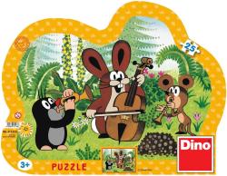 Dino Hra Puzzle Krtek muzikant (Krteček) 25 dílků v krabici
