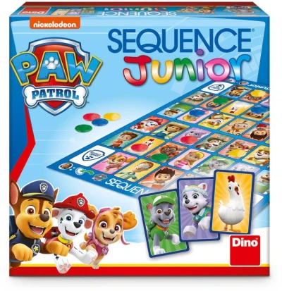 Dino Hra Sequence Junior Tlapková patrola (společenská hra)
