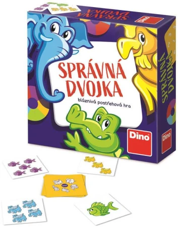 Dino Hra Správná dvojka cestovní (společenská hra) Dino Hra Správná dvojka cestovní (společenská hra)