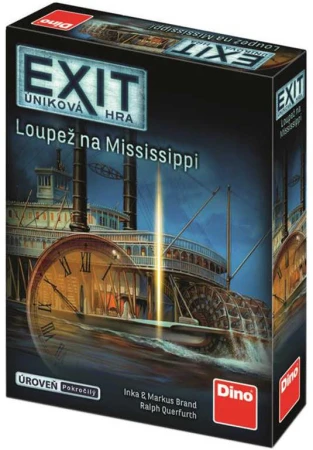 Dino Hra úniková Exit Loupež na Mississippi (plyšová hračka) Dino Hra úniková Exit Loupež na Mississippi (plyšová hračka)