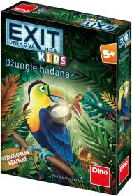 Dino Hra úniková exit pro děti Džungle hádanek (společenská hra)
