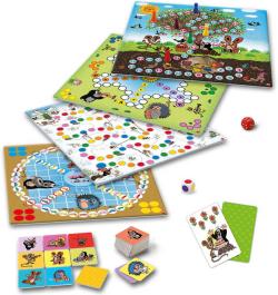 Dino Hra Veselé hry s Krtkem (Krteček) set 5 her 5v1 (společenská hra)