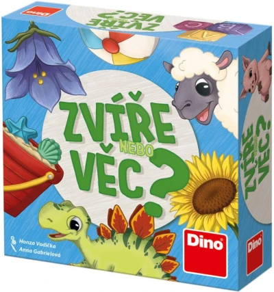 Dino Hra Zvíře nebo věc? postřehová (společenská hra) Dino Hra Zvíře nebo věc? postřehová (společenská hra)