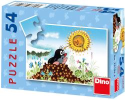 Dino Minipuzzle 54 dílků Krtek (Krteček) 20x13cm 8 druhů skládačka