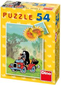 Dino Minipuzzle 54 dílků Krtek (Krteček) 20x13cm 8 druhů skládačka