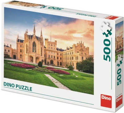 Dino Puzzle 500 dílků Zámek lednice foto 47x33cm skládačka Dino Puzzle 500 dílků Zámek lednice foto 47x33cm skládačka