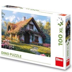 Dino Puzzle Chata v údolí 100 XL dílků Dino Puzzle Chata v údolí 100 XL dílků