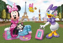Dino Puzzle Disney Minnie v Paříži 24 dílků 26x18cm skládačka v krabici