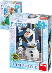 Dino Puzzle Disney pohádky 54 dílků 20x13cm různé druhy skládačka v krabici
