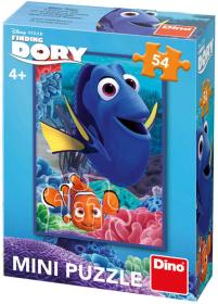 Dino Puzzle Disney pohádky 54 dílků 20x13cm různé druhy skládačka v krabici
