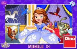 Dino Puzzle Disney Sofia První 15 dílků v krabici 25x14cm