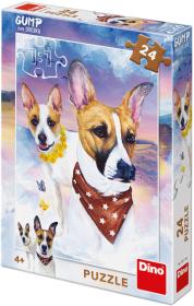 Dino Puzzle Gump Jsme dvojka 24 dílků 18x26 skládačka Dino Puzzle Gump Jsme dvojka 24 dílků 18x26 skládačka