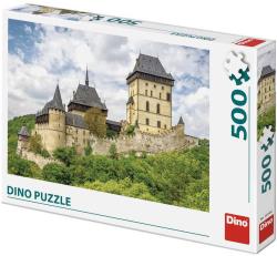Dino Puzzle Hrad Karlštejn foto 500 dílků 47x33cm skládačka v krabici Dino Puzzle Hrad Karlštejn foto 500 dílků 47x33cm skládačka v krabici