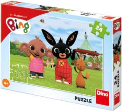 Dino Puzzle Králíček Bing na zmrzlině 24 dílků 26x18cm skládačka Dino Puzzle Králíček Bing na zmrzlině 24 dílků 26x18cm skládačka