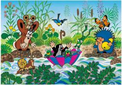 Dino Puzzle Krtkova plavba Krtek (Krteček) 47x33cm skládačka 100 dílků XL