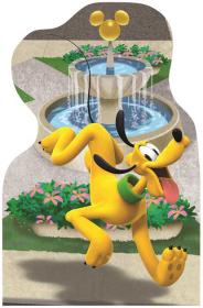Dino Puzzle Mickey Mouse ve městě 4x54 dílků 13x19cm skládačka v krabici