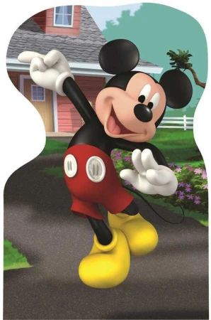 Dino Puzzle Mickey Mouse ve městě 4x54 dílků 13x19cm skládačka v krabici