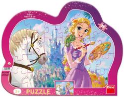 Dino Puzzle obrysové deskové 25 dílků Disney Locika 31x23cm skládačka Dino Puzzle obrysové deskové 25 dílků Disney Locika 31x23cm skládačka