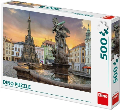 Dino Puzzle Olomouc 47x33cm skládačka 500 dílků v krabici Dino Puzzle Olomouc 47x33cm skládačka 500 dílků v krabici