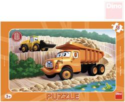 Dino Puzzle Tatra 15 dílků 25x15cm skládačka v rámečku