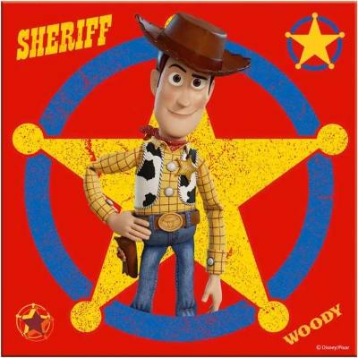 Dino Puzzle Toy Story (Příběh hraček) 18x18cm skládačka 3x55 dílků