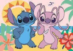 Dino Puzzle XL Stitch Na pláži 100 dílků 47x33cm skládačka