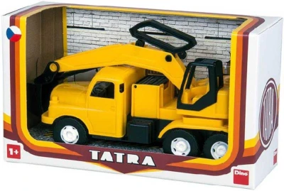 Dino Tatra auto nákladní žluté T148 Bagr 30cm na písek plast