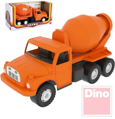 Dino Tatra T148 klasické nákladní auto na písek 30cm oranžová domíchávač betonu Dino Tatra T148 klasické nákladní auto na písek 30cm oranžová domíchávač betonu