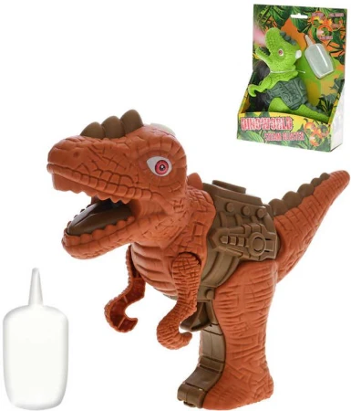 Dinosaurus s efekty 17cm vypouští páru na baterie Světlo Zvuk 2 barvy plast Dinosaurus s efekty 17cm vypouští páru na baterie Světlo Zvuk 2 barvy plast