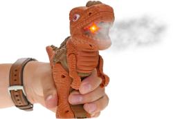 Dinosaurus s efekty 17cm vypouští páru na baterie Světlo Zvuk 2 barvy plast